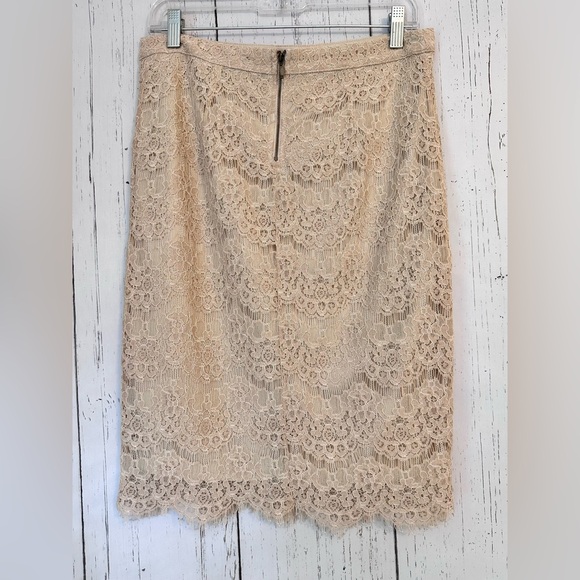 Forever 21 Lace Skirt . Pencil . Size L - Picture 3 of 9